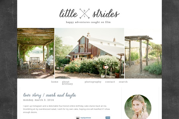 Prophoto4 theme site design template sample