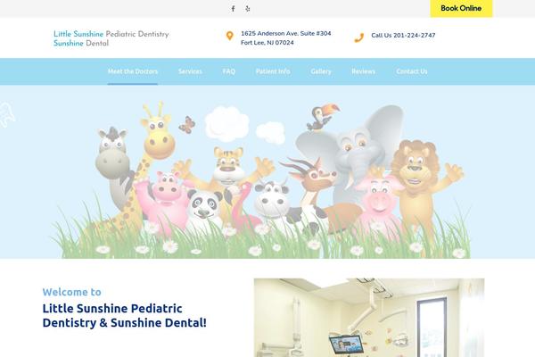 Medify theme site design template sample