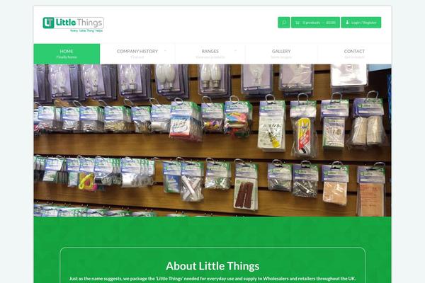 Smarty theme site design template sample