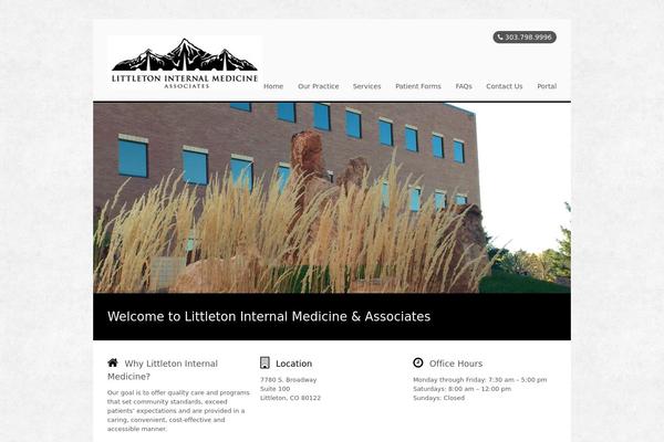 Stack theme site design template sample