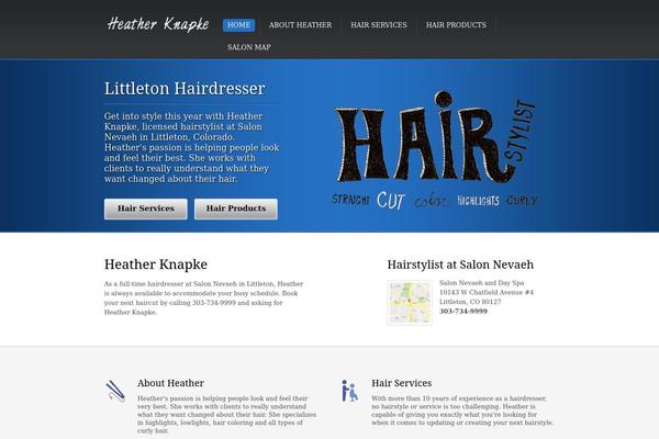 Figero theme site design template sample
