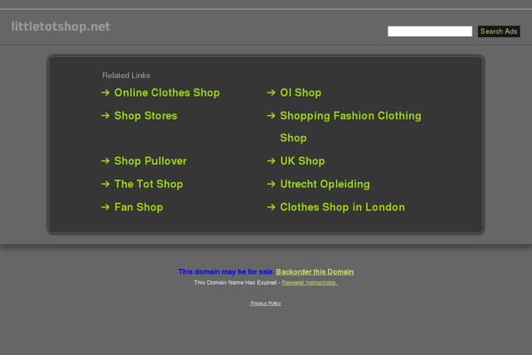 littletotshop.net site used AlYoum