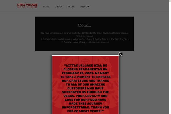 littlevillagehawaii.com site used Piquant