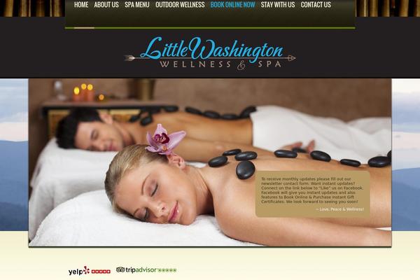 SPA Treats theme site design template sample