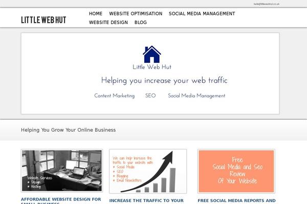WP Opulus theme site design template sample