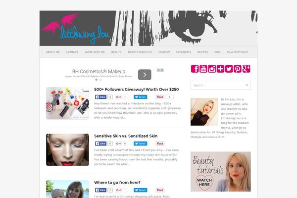 Fresh & Clean theme site design template sample