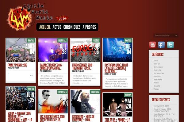 TheStyle theme site design template sample