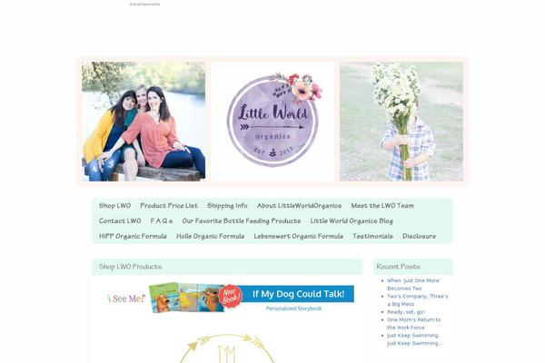 Babylog theme site design template sample