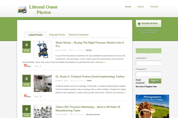 Plusone theme site design template sample