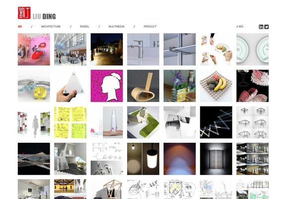 Aware theme site design template sample