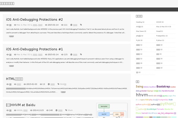 Site using Crayon Syntax Highlighter plugin