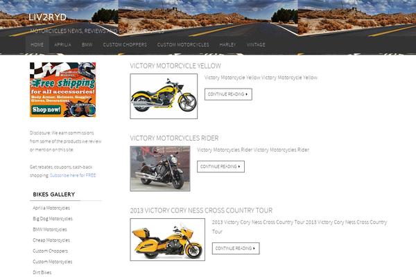 Nirvana theme site design template sample