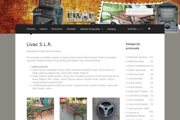 Site using Storefront Product Sharing plugin