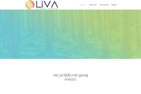 Eco Nature theme site design template sample