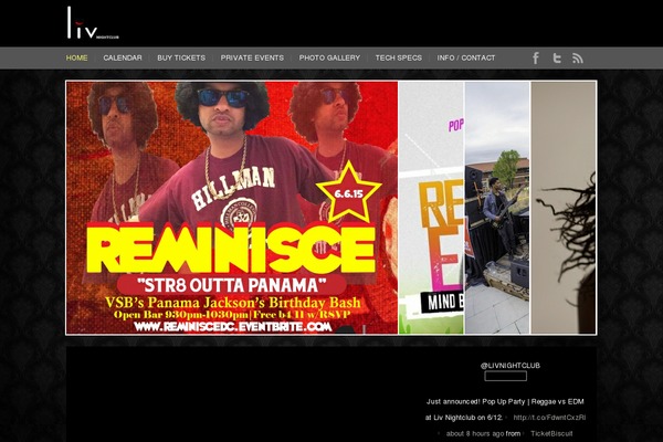 Duotive Three theme site design template sample