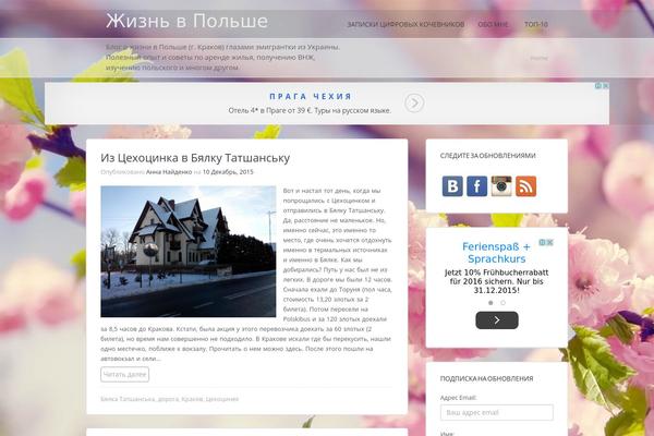 Site using Easy Social Icons plugin
