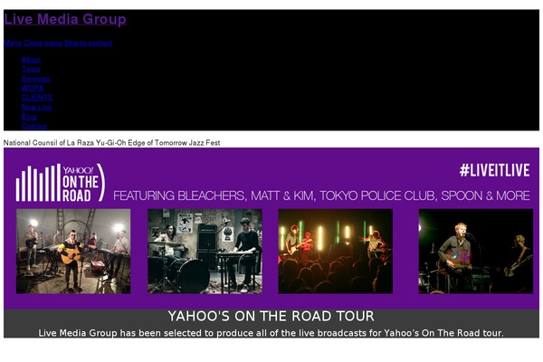 live-media-group.com site used Livemediagroup