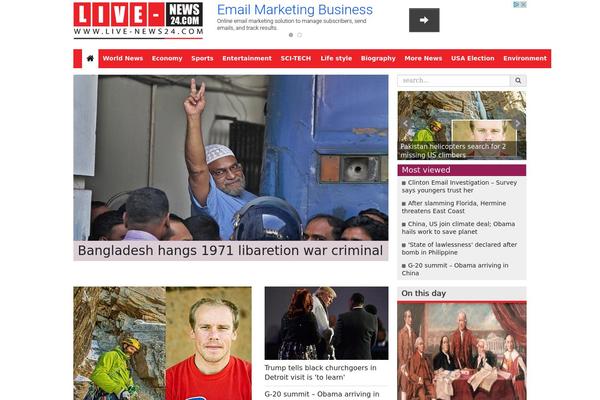 NewsMag theme site design template sample