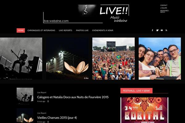 live-webzine.com site used Afternight
