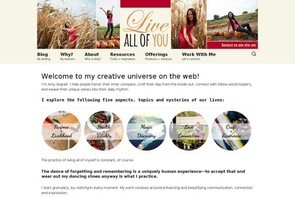 Site using Sharebar plugin