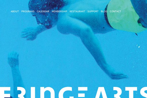 Fringe theme site design template sample