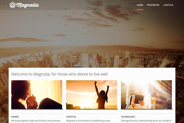 Passage theme site design template sample