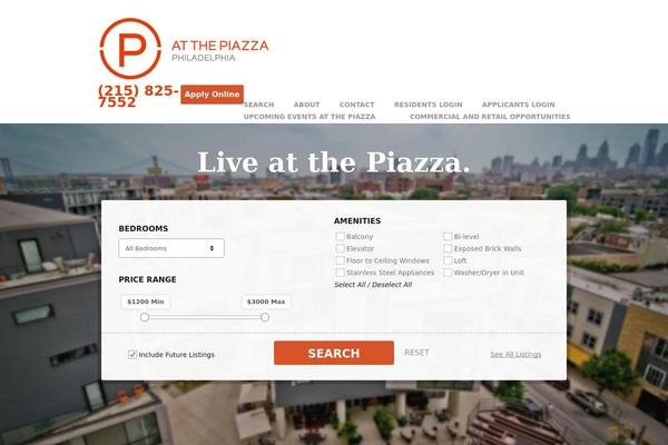 liveatpiazza.com site used Kushner