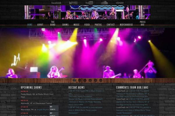liveatthefillmoreband.com site used Dark-gritty-evolved