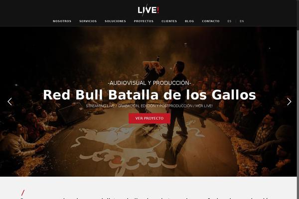 Site using WordPress Thumbnail Slider plugin