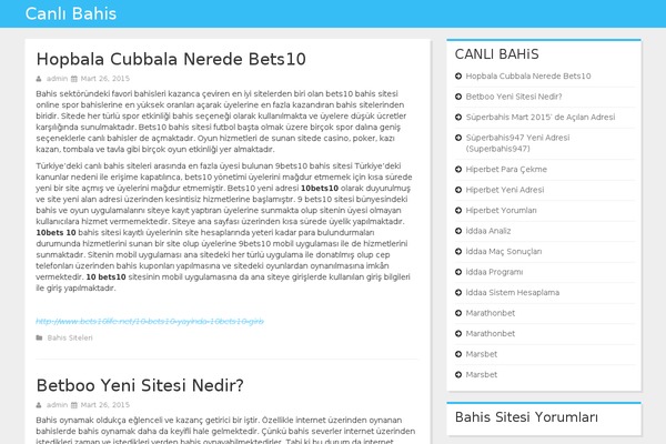 Barthelme theme site design template sample