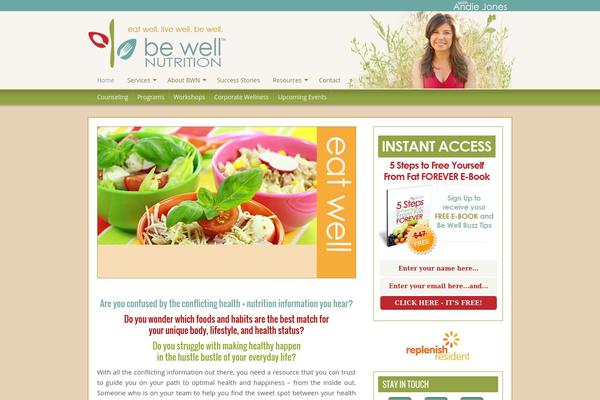 GeneratePress theme site design template sample
