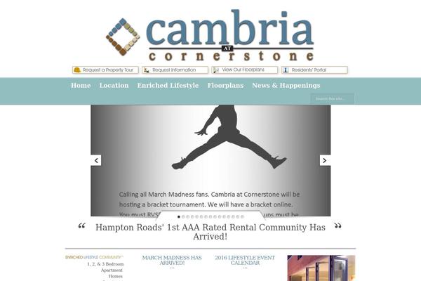 Evolution theme site design template sample