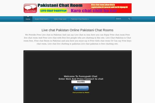 livechatpakistan.com site used BizWay