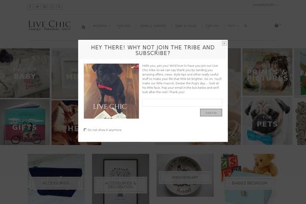 Site using YITH WooCommerce Ajax Search plugin