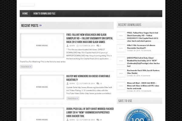 avenue theme site design template sample