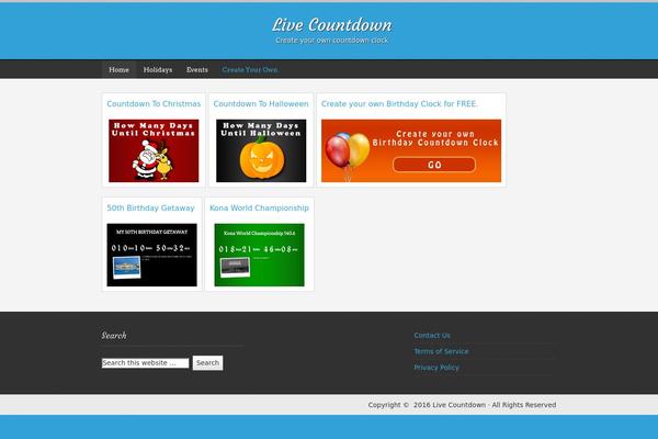 Bricks theme site design template sample