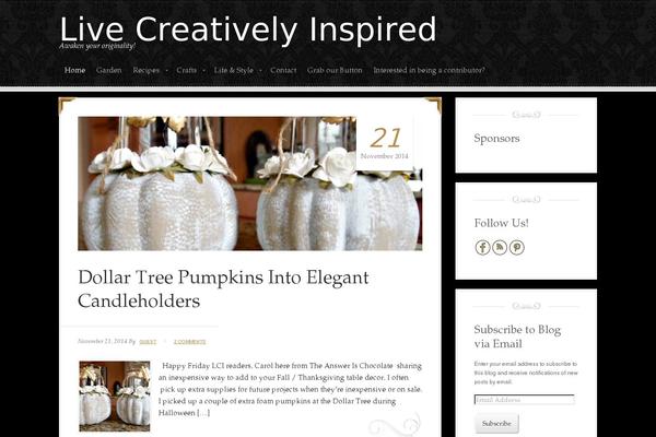 Decor theme site design template sample