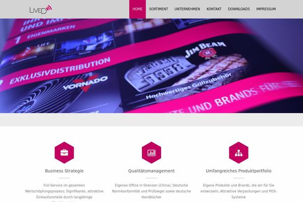 Advertica Lite theme site design template sample