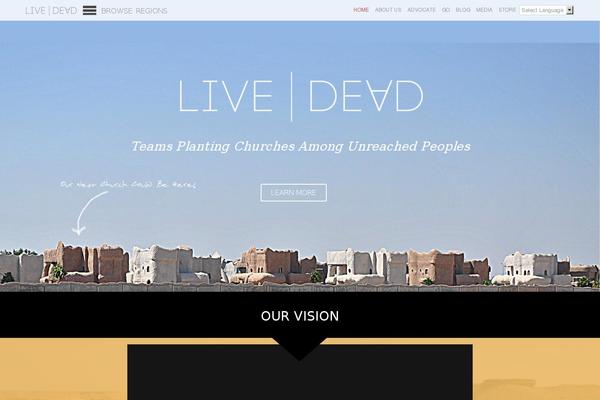 Site using Vamtam-love-it plugin