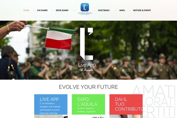 Parker theme site design template sample
