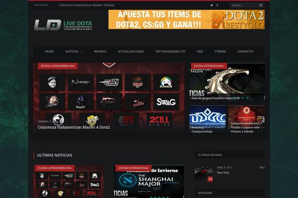 Site using Challonge plugin