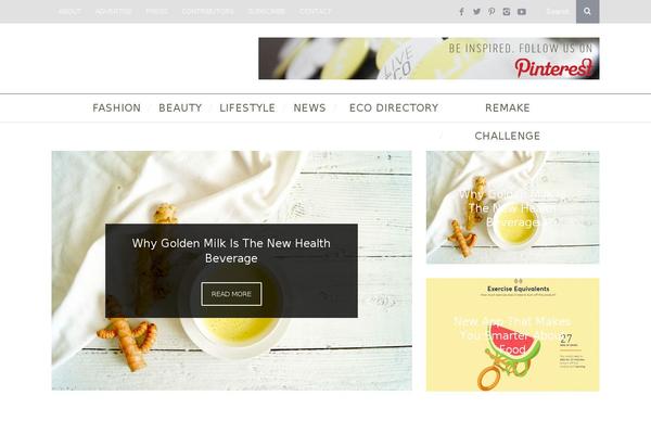 Simplemag theme site design template sample
