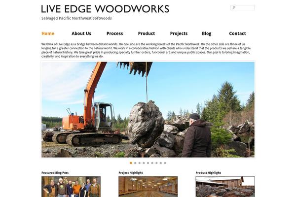 liveedgewoodworks.com site used Live-edge-woodworks