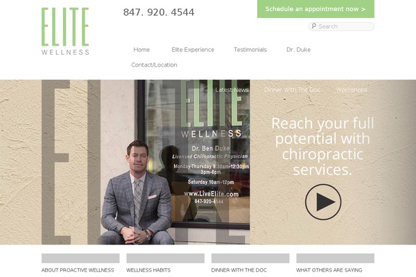 Beaver Builder theme site design template sample