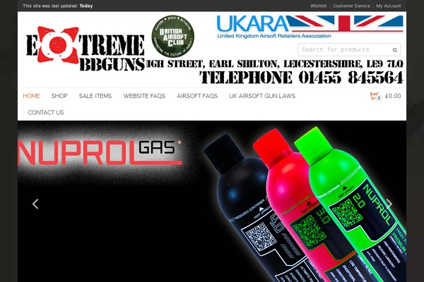 Adrenalin theme site design template sample