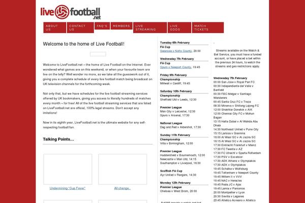 Site using Live Blogging plugin