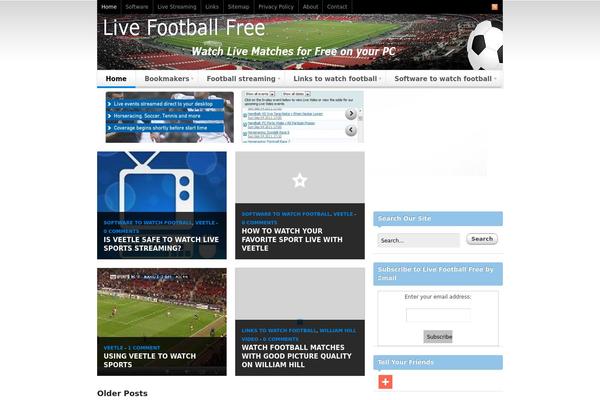 Spectrum theme site design template sample