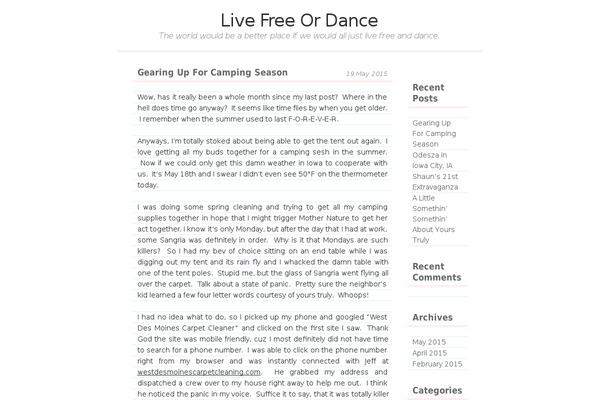 Dear Diary theme site design template sample