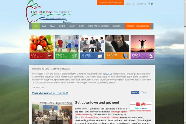 livehealthylynchburg.com site used Livehealthyv3
