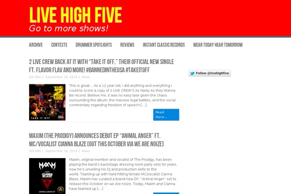 Accentbox theme site design template sample